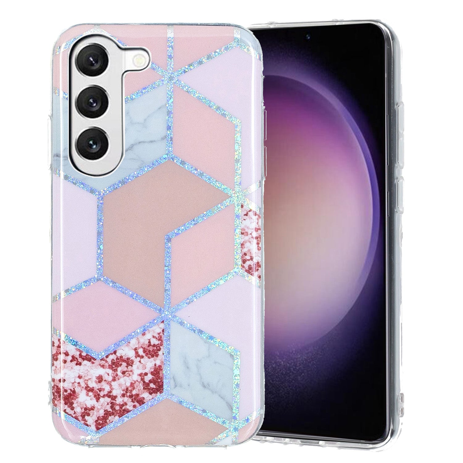 TPU Phone Case for Samsung Galaxy A14 5G Electroplating IMD Pattern Printed Phone Cover TPU Phone Case for Samsung Galaxy A14 5G Electroplating IMD Pattern Printed Phone Cover